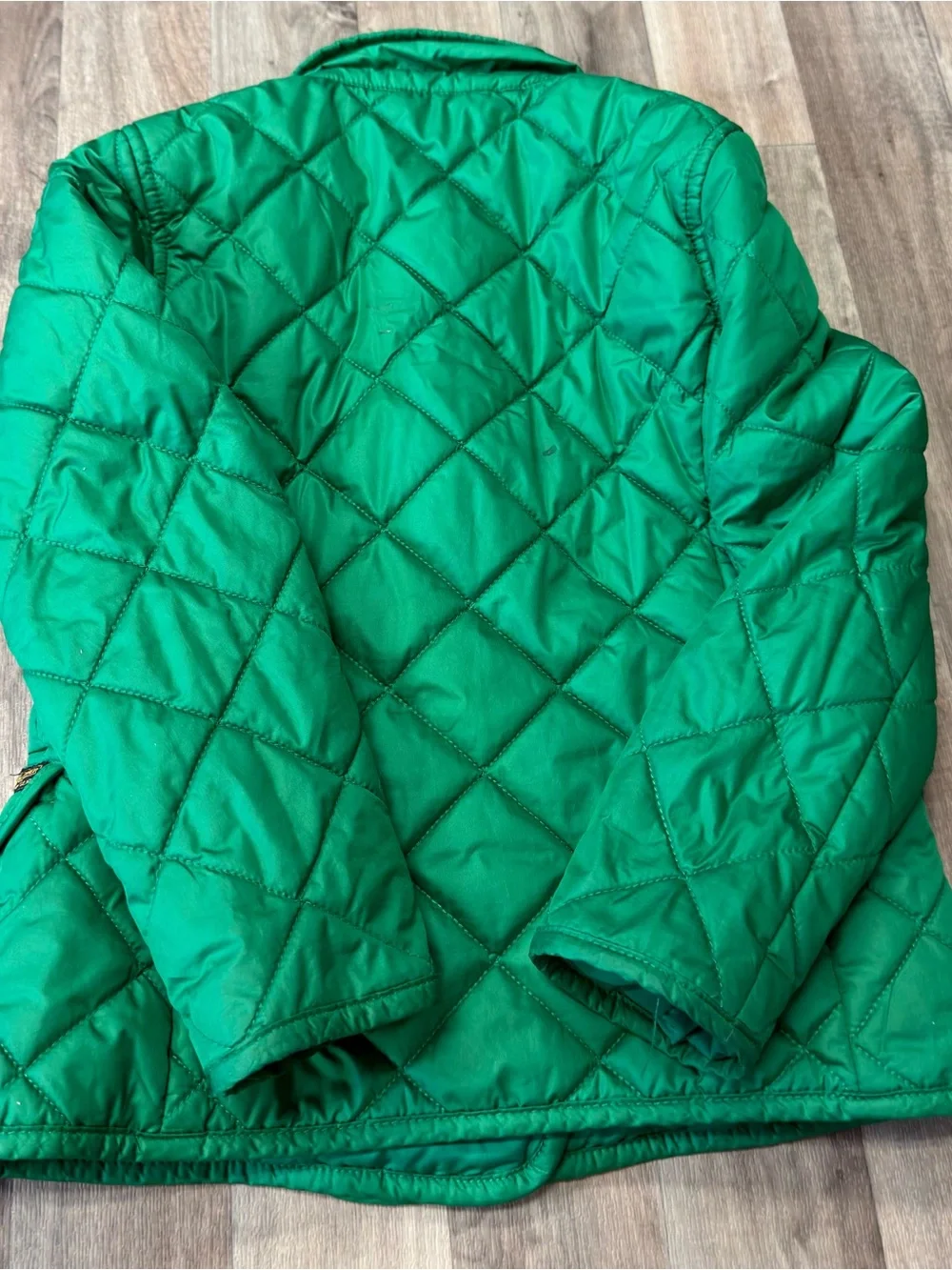 POLO RALPH LAUREN GIRLS QUILTED BARN JACKET – SIZE 6X